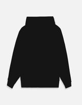 Plain Zip Hoodie — back view