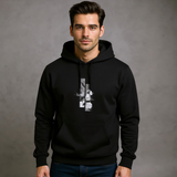 Birds Hoodie — male model