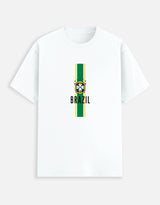 Brazil FC Jersey Inspired Tee — front view