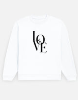 Love Graphic Sweatshirt — front view