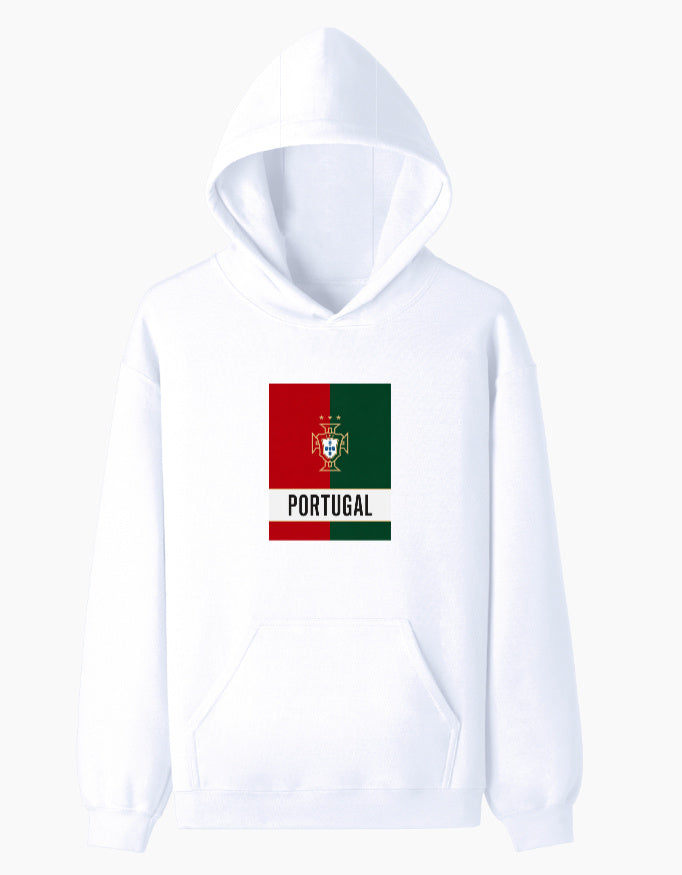 Portugal Pullover Hoodie — front view