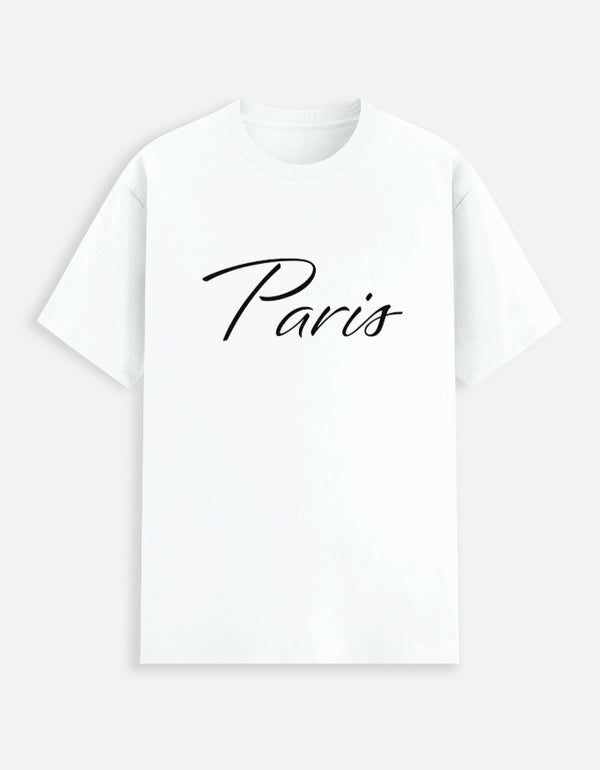 Paris Minimalist Tee — front view