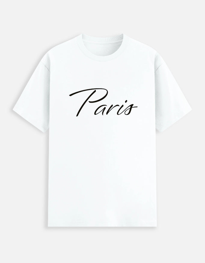 Paris Minimalist Tee — front view