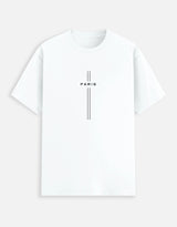Paris Minimalist Tee — front view