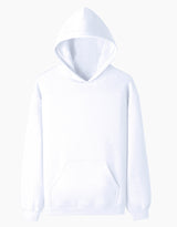 Plain Pullover Hoodie — front view