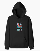 Flamingo Pullover Hoodie — front view