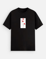 Flower Minimalist Tee — front view
