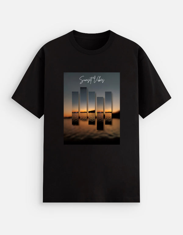 Sunset Vibes Tee — front view