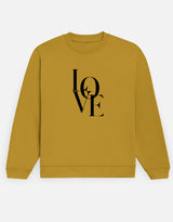 Love Graphic Sweatshirt — front view