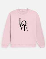 Love Graphic Sweatshirt — front view