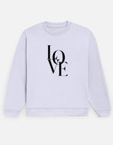 Love Graphic Sweatshirt — front view