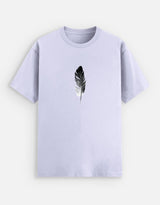 Feather Minimalist Tee — front view
