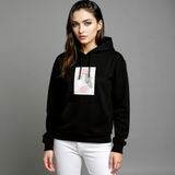 Silhouette Hoodie — female model