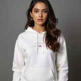 Italia Hoodie — female model