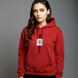 Japan Graphic Hoodie — female model