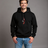 Koi Fish Hoodie — male model