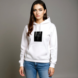Black Rose Hoodie — female model