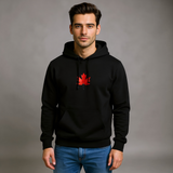 Maple Leaf Hoodie — male model